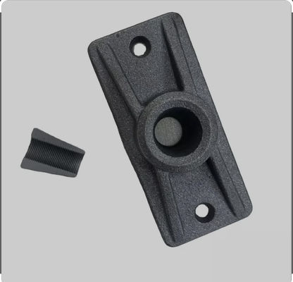 संक्षारण प्रतिरोध उपलब्ध नमूनों के साथ काली कास्ट आयरन फिक्स्ड कंक्रीट पोस्ट तनाव प्रणाली