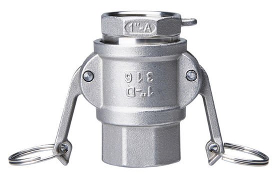 सेल्फ लॉकिंग स्टेनलेस स्टील कैमलॉक कपलिंग कास्टिंग कैम और ग्रूव रेड्यूसर