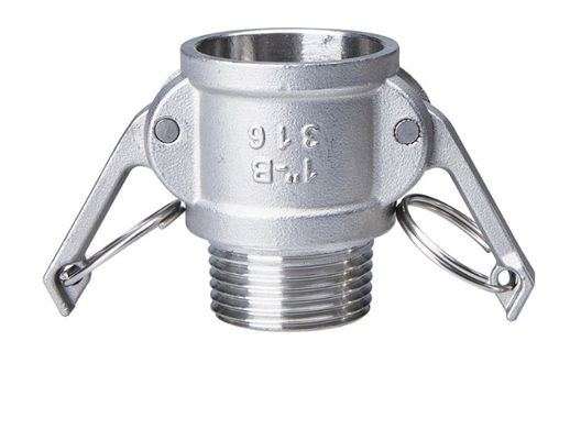 सेल्फ लॉकिंग स्टेनलेस स्टील कैमलॉक कपलिंग कास्टिंग कैम और ग्रूव रेड्यूसर