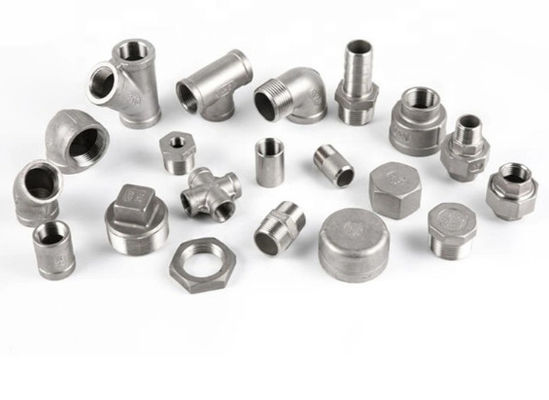 रा 1.6 - रा 12.5 स्टेनलेस स्टील पाइप फिटिंग एनपीटी / बीएसपी थ्रेड कम करने वाला सॉकेट